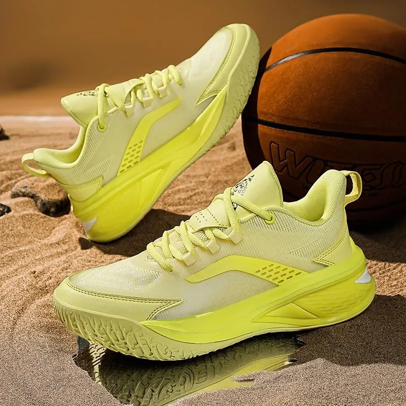 2025 New Spring Breathable Training Running Non-Slip and wear-Resistant Leather Sneakers