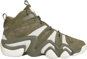 adidas Men's Crazy 8 Basketball Shoes, Olive Strata/Off White/Core White, 7.5 M US