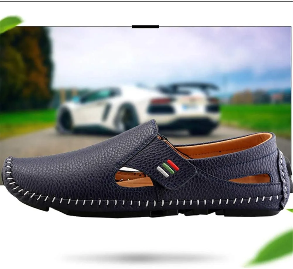 ailishabroy Mens Driving Penny Loafers Faux Leather Moccasins Slip On Casual Dress Boat Shoes Designer Shoes for Men