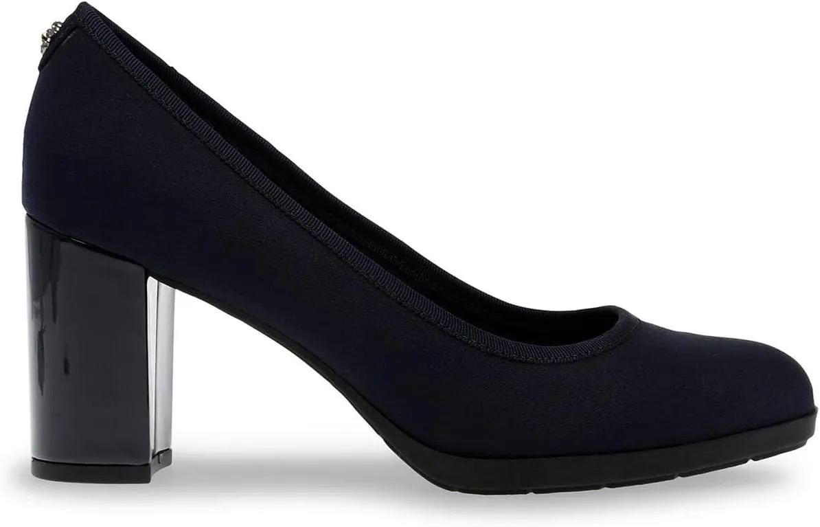 Anne Klein Womens Castana Flex Fit Block Heels