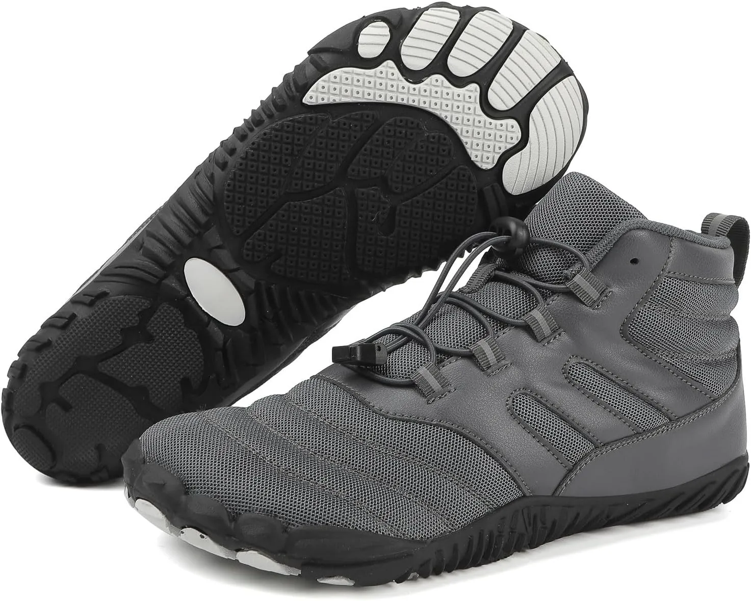 Arch Support Non Slip Minimalist Shoes for Men Lightweight Breathable Slip On Running Shoe Memory Foam Sneaker