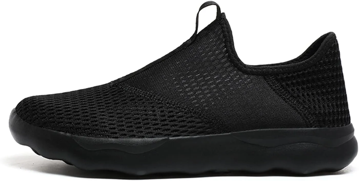 Athletic Fashion Sneakers for Men Lightweight Breathable Slip on Running Shoe Men's Comfortable Diabetic Shoes