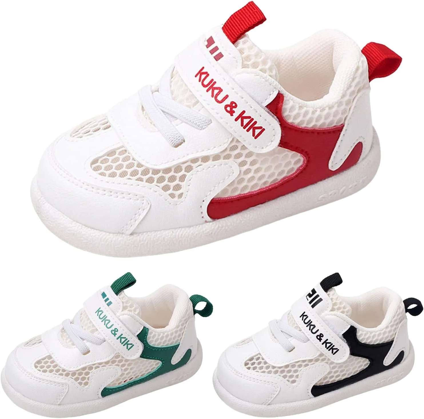 Baby Boys Girls Mesh Breathable Sneakers Non-Slip Soft Sole Lightweight Walking Shoes Toddler Sport Trainers