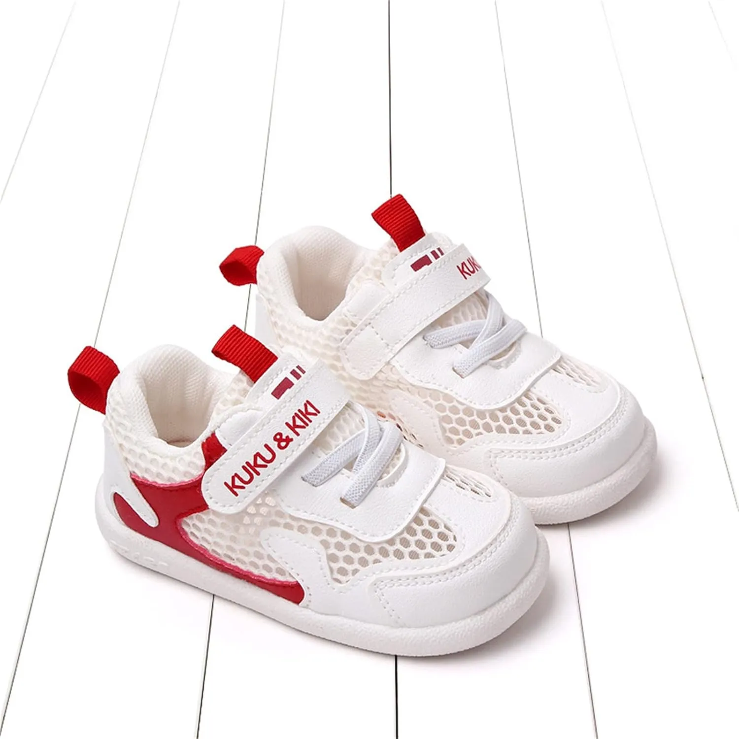 Baby Boys Girls Mesh Breathable Sneakers Non-Slip Soft Sole Lightweight Walking Shoes Toddler Sport Trainers