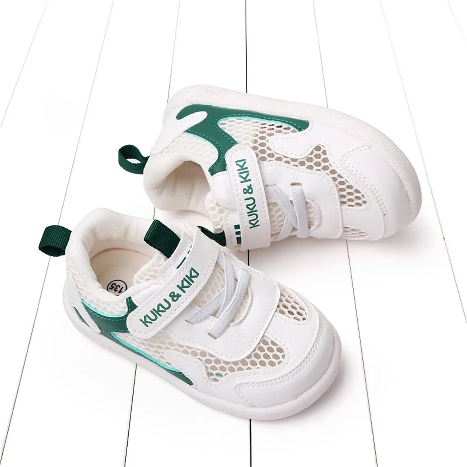 Baby Boys Girls Mesh Breathable Sneakers Non-Slip Soft Sole Lightweight Walking Shoes Toddler Sport Trainers