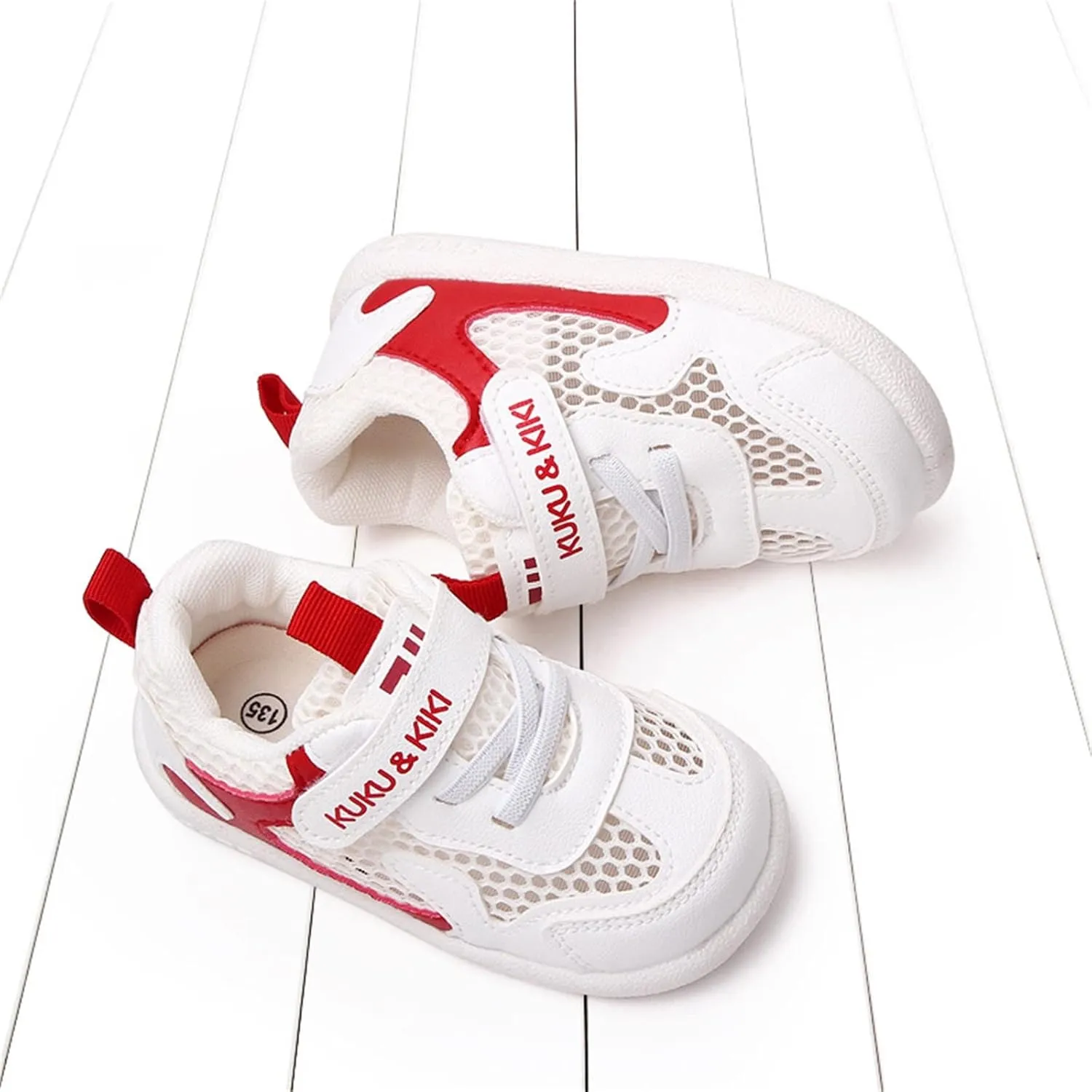 Baby Boys Girls Mesh Breathable Sneakers Non-Slip Soft Sole Lightweight Walking Shoes Toddler Sport Trainers