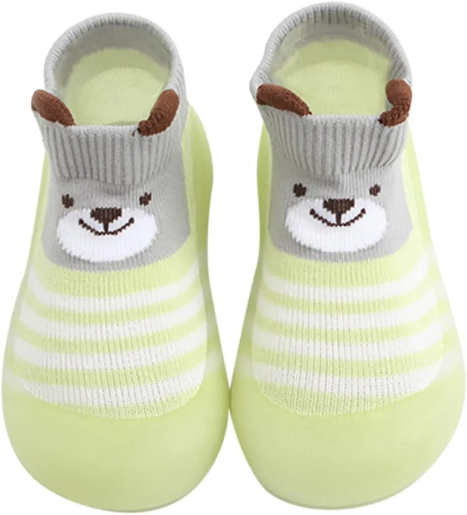 Baby Girl Shoes Children Todller Shoes Baby Boys Girls Non Slip Flat Socks Shoes Lightweight Comfortable Cute Cute B