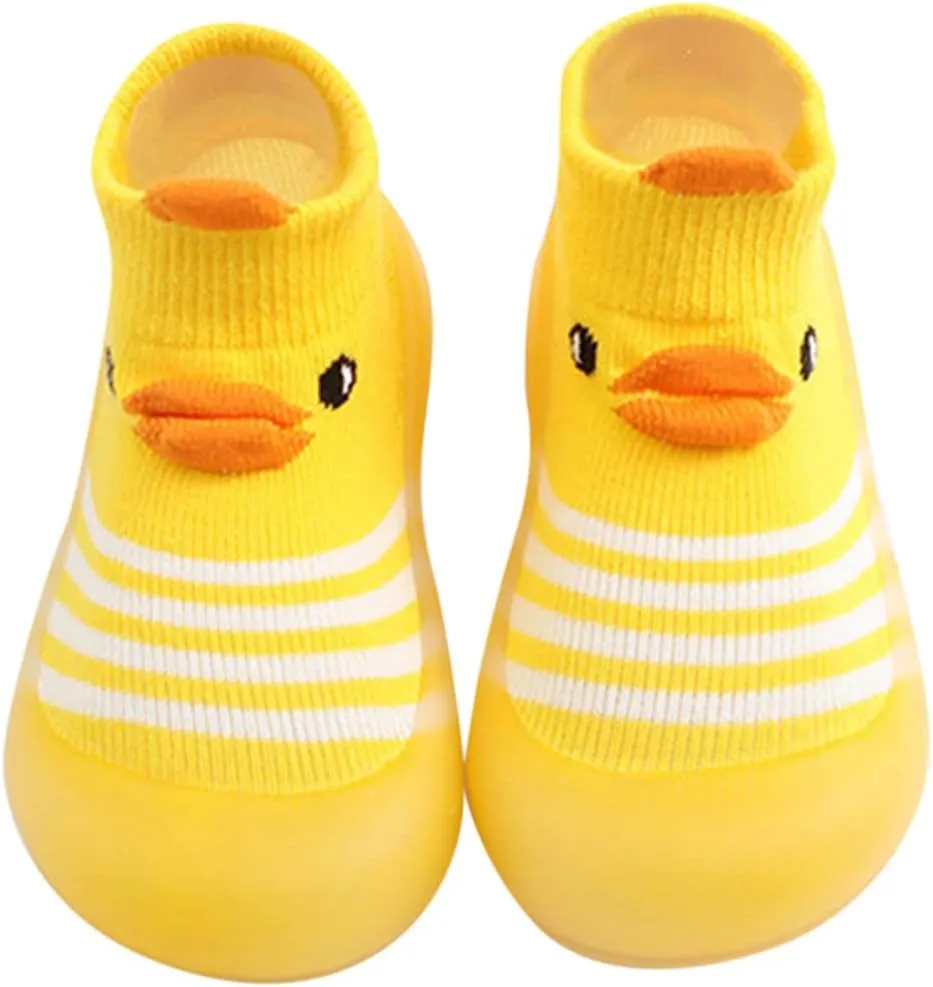 Baby Girl Shoes Children Todller Shoes Baby Boys Girls Non Slip Flat Socks Shoes Lightweight Comfortable Cute Cute B