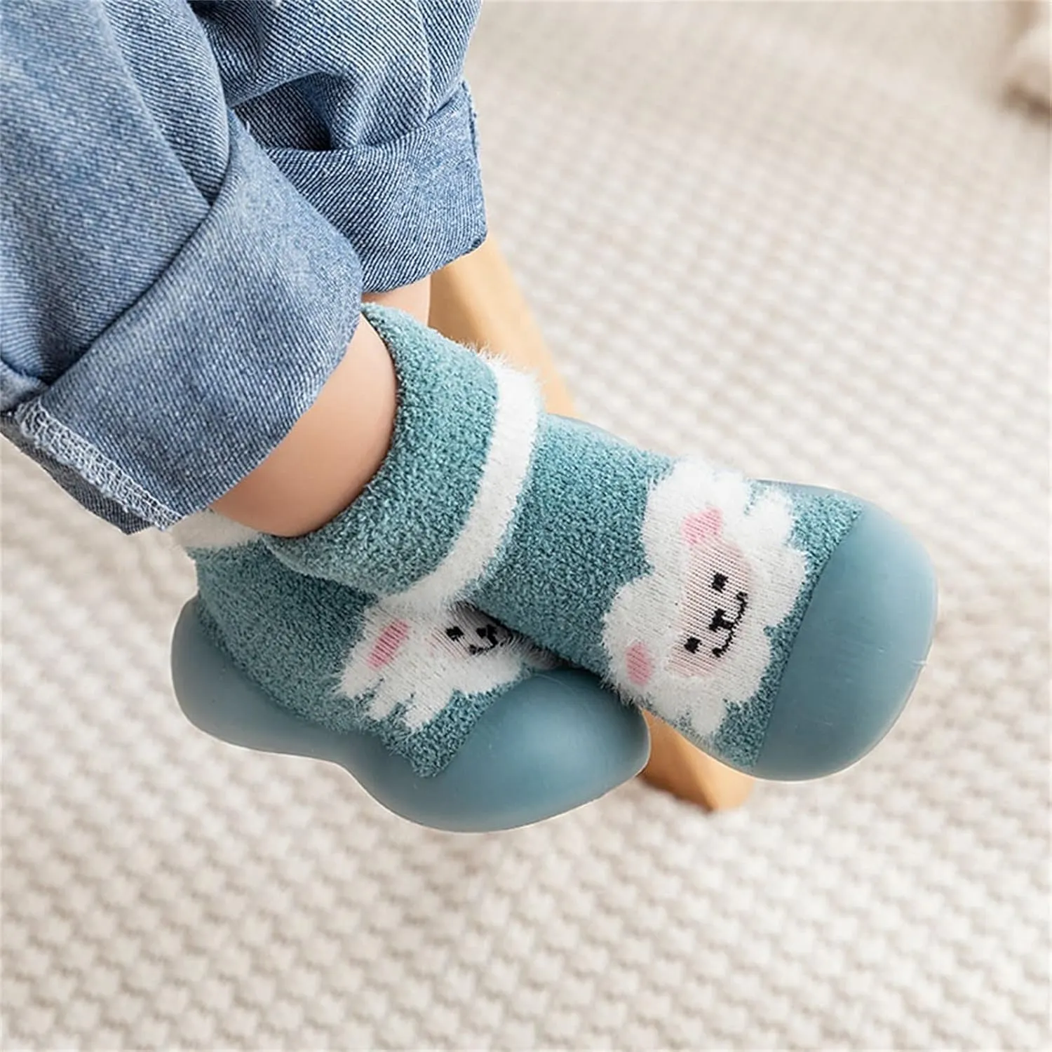 Baby Girl Shoes Children Todller Shoes Baby Boys Girls Non Slip Flat Socks Shoes Lightweight Comfortable Cute Cute B