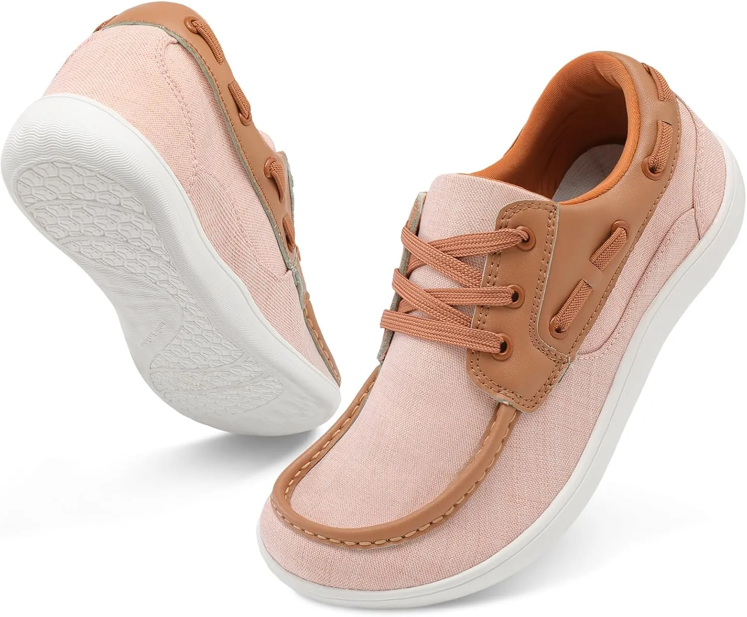 BARERUN Womens Walking Shoes Barefoot Minimalist Trail Running Shoes Wide Toe Zero Drop Tennis Sneakers for Jogging Hiking Athletic Lightweight Cross Training Shoes for Gym Office Driving
