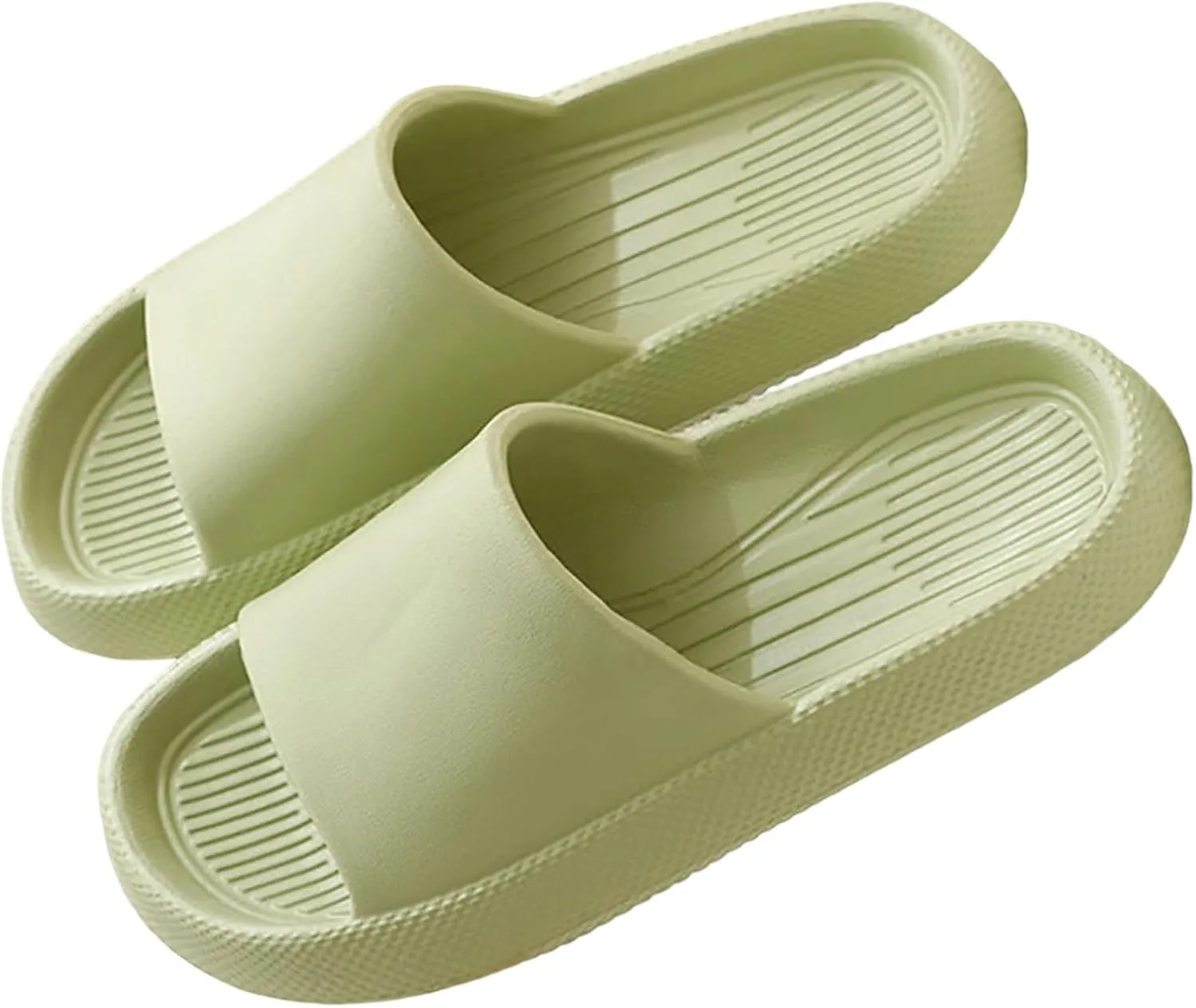 Cloud Slides For Women And Men Soft Cloud Slippers Slides Easy Clean Thick Sole Non Slip Fuzzy Womens Slipper Socks