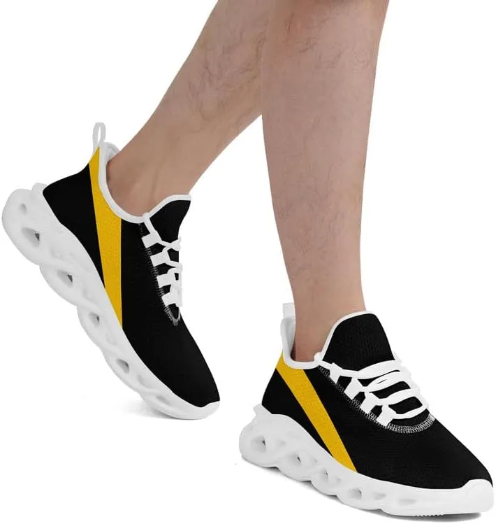 Custom Mens Baseball Shoes Personalized Lightweight Running Sneakers Lace-up Hiking Sport Shoes Casual Footwear
