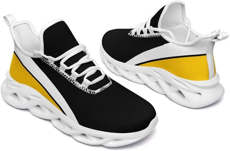 Custom Mens Baseball Shoes Personalized Lightweight Running Sneakers Lace-up Hiking Sport Shoes Casual Footwear