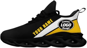 Custom Mens Baseball Shoes Personalized Lightweight Running Sneakers Lace-up Hiking Sport Shoes Casual Footwear