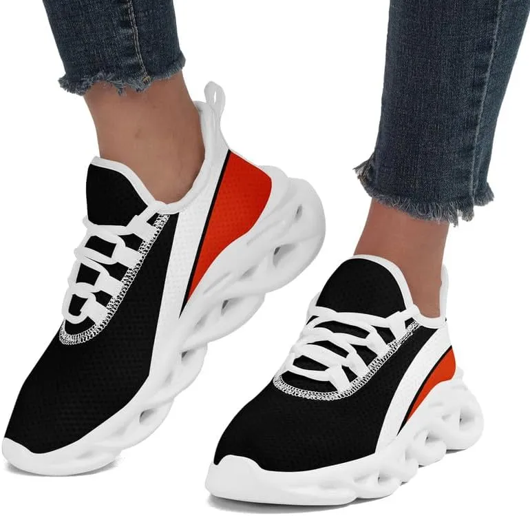 Custom Mens Baseball Shoes Personalized Lightweight Running Sneakers Lace-up Hiking Sport Shoes Casual Footwear