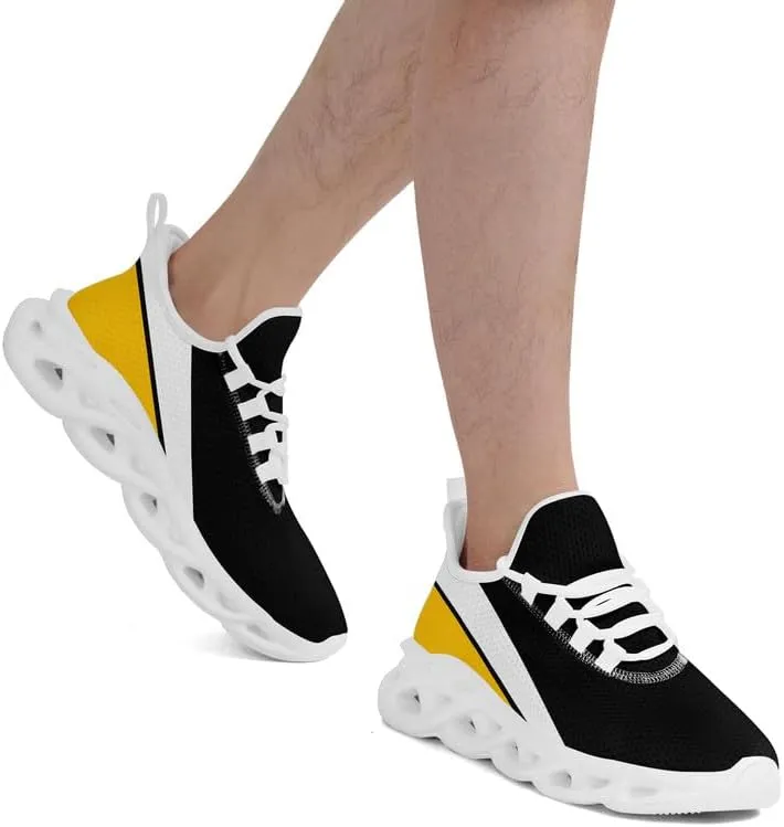 Custom Mens Baseball Shoes Personalized Lightweight Running Sneakers Lace-up Hiking Sport Shoes Casual Footwear