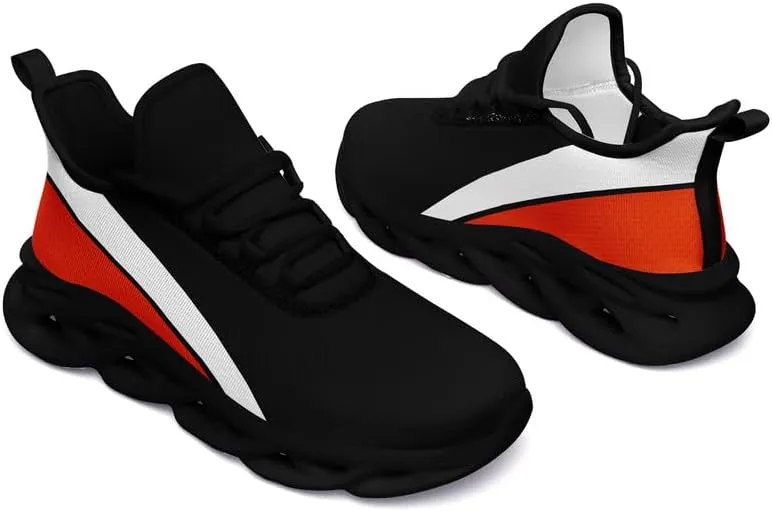 Custom Mens Baseball Shoes Personalized Lightweight Running Sneakers Lace-up Hiking Sport Shoes Casual Footwear
