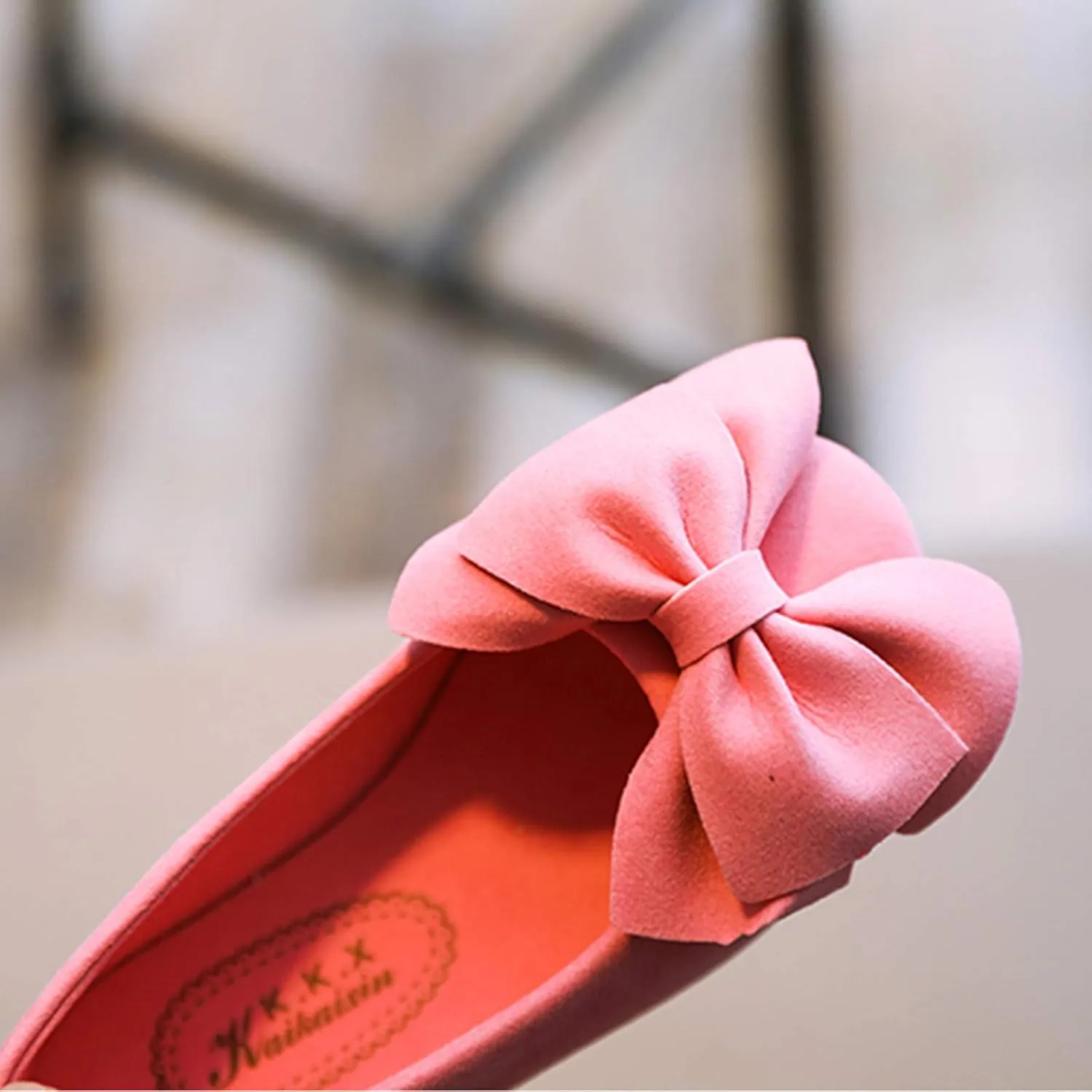 Girls Bowknot Mary Jane Ballerina Flat Shoes Toddler/Little Kid Princess Dress Shoes Kids Slip On Soft Shoes