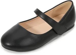 Girls Dress Shoes Patent Leather Ballet Flats Wedding Party School Uniform Shoes Little Girls Flower Girl Shoes
