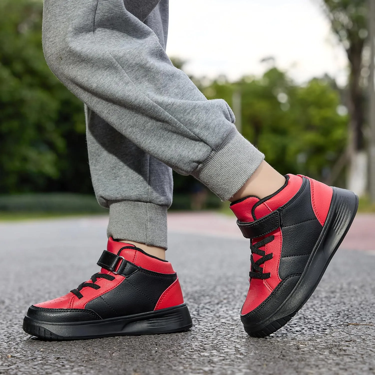 Girls Shoes Boys High Top Sneakers Lightweight Casual Unisex Outdoor Running Shoes