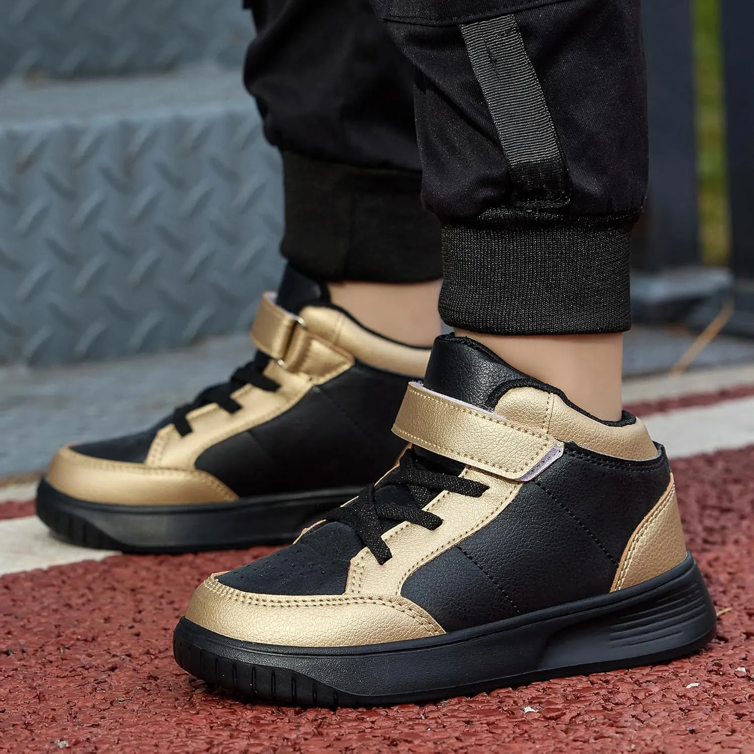 Girls Shoes Boys High Top Sneakers Lightweight Casual Unisex Outdoor Running Shoes