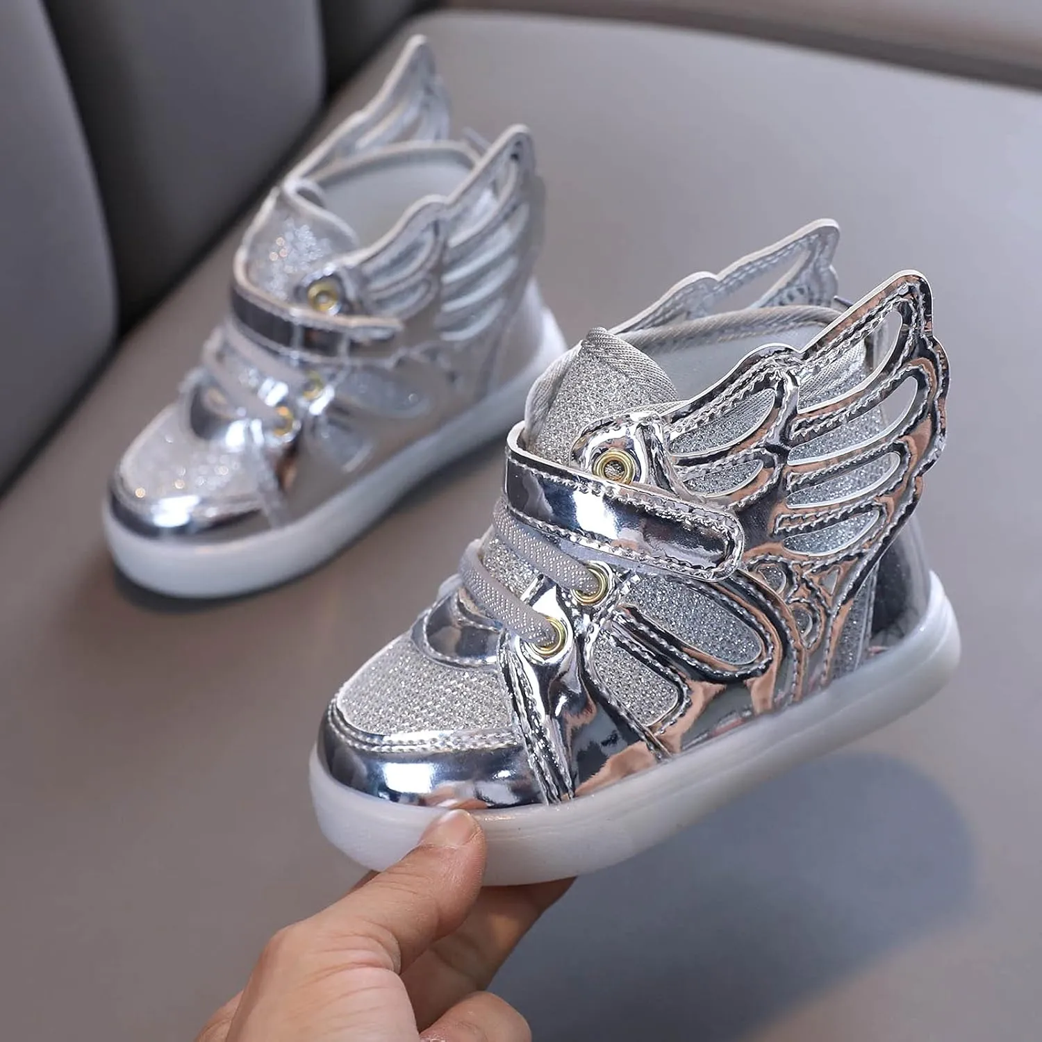Girls Shoes Size 13 Light Children Baby Girls Sport Luminous Shoes Bling Kids Led Baby Shoes Light up Shoes 4t