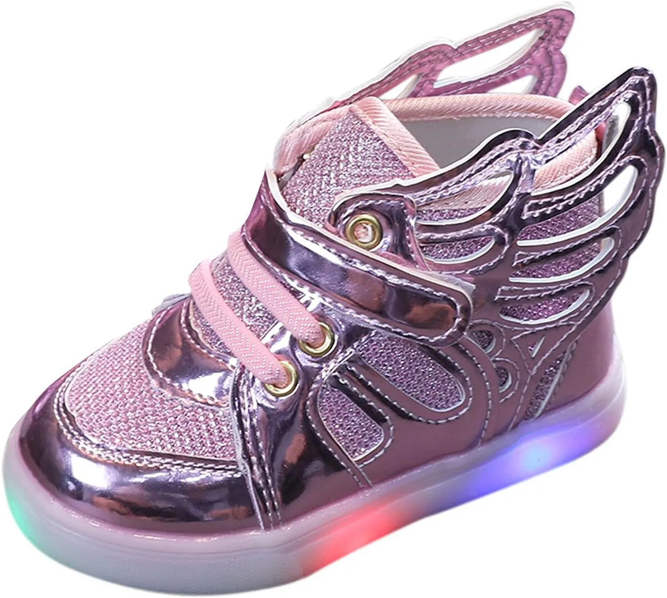 Girls Shoes Size 13 Light Children Baby Girls Sport Luminous Shoes Bling Kids Led Baby Shoes Light up Shoes 4t