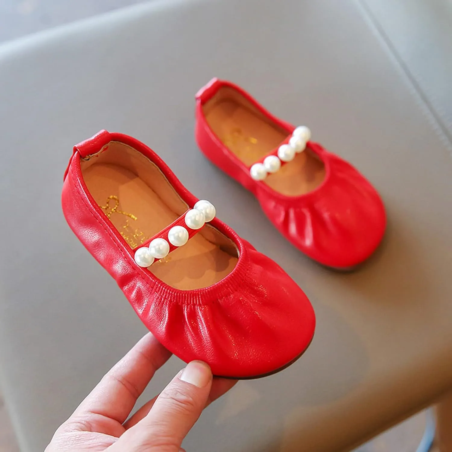 Girls Slippers Boots Size 2 Toddler Little Girl Dress Shoes Girl Flats Kids Flip Flops with Back Strap Girls