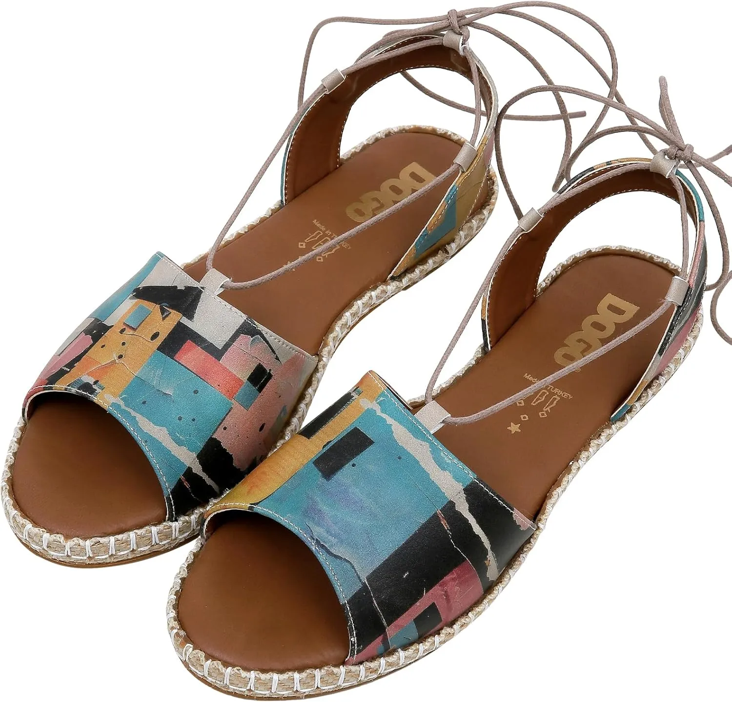 Gladiator Sandals for Women - Vegan and Handmade Strappy Sandals for Women