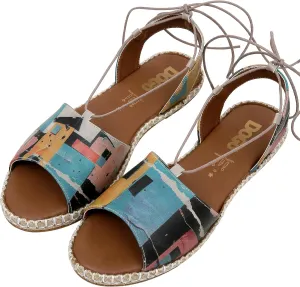 Gladiator Sandals for Women - Vegan and Handmade Strappy Sandals for Women
