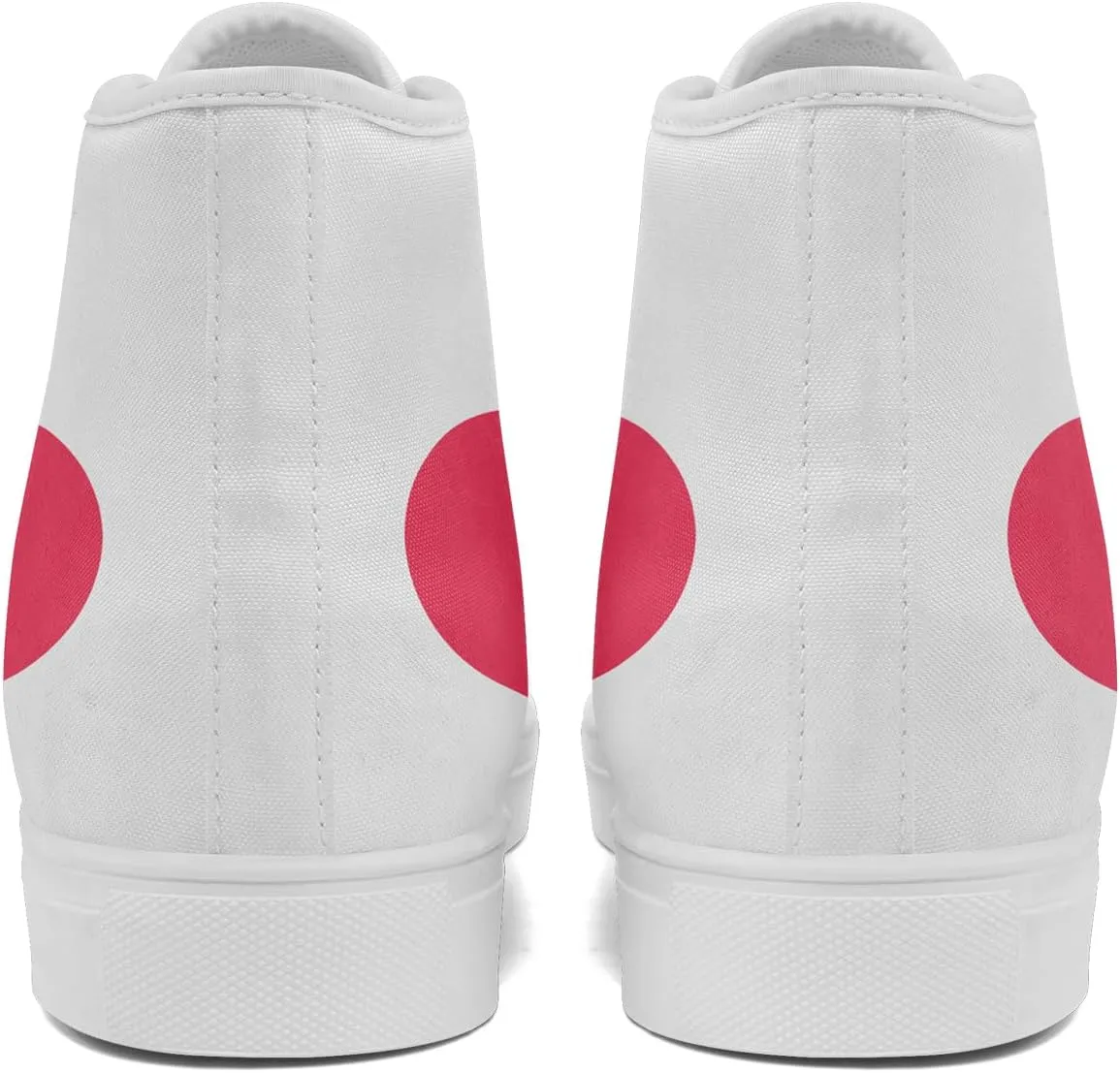 High Top Sneakers Canvas Shoes Lace up Casual Tennis Shoes Fashion Flat Walking Shoes