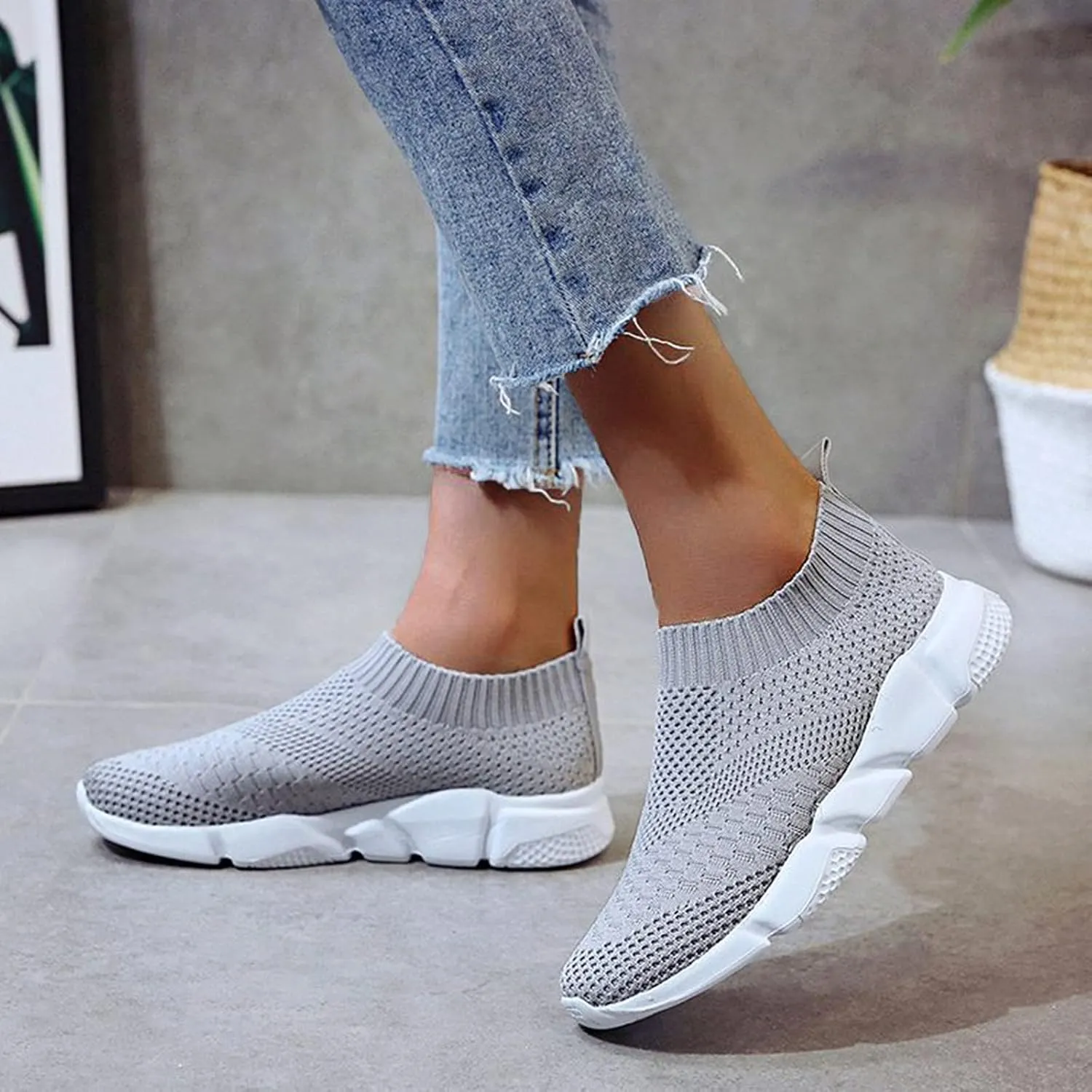 High Top Sneakers for Women Arch Support Zapatos Antideslizantes Para Mujer De Cocina Black Sneakers for Women Comfortable Walking Women Sneakers Size 9 Wide Athletic Shoes Women Size 5.5