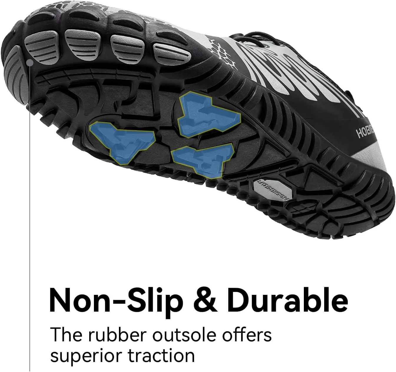 HOBIBEAR Barefoot Shoes Men Women Wide Toe Box Zero Drop Minimalist Cross Training Unisex