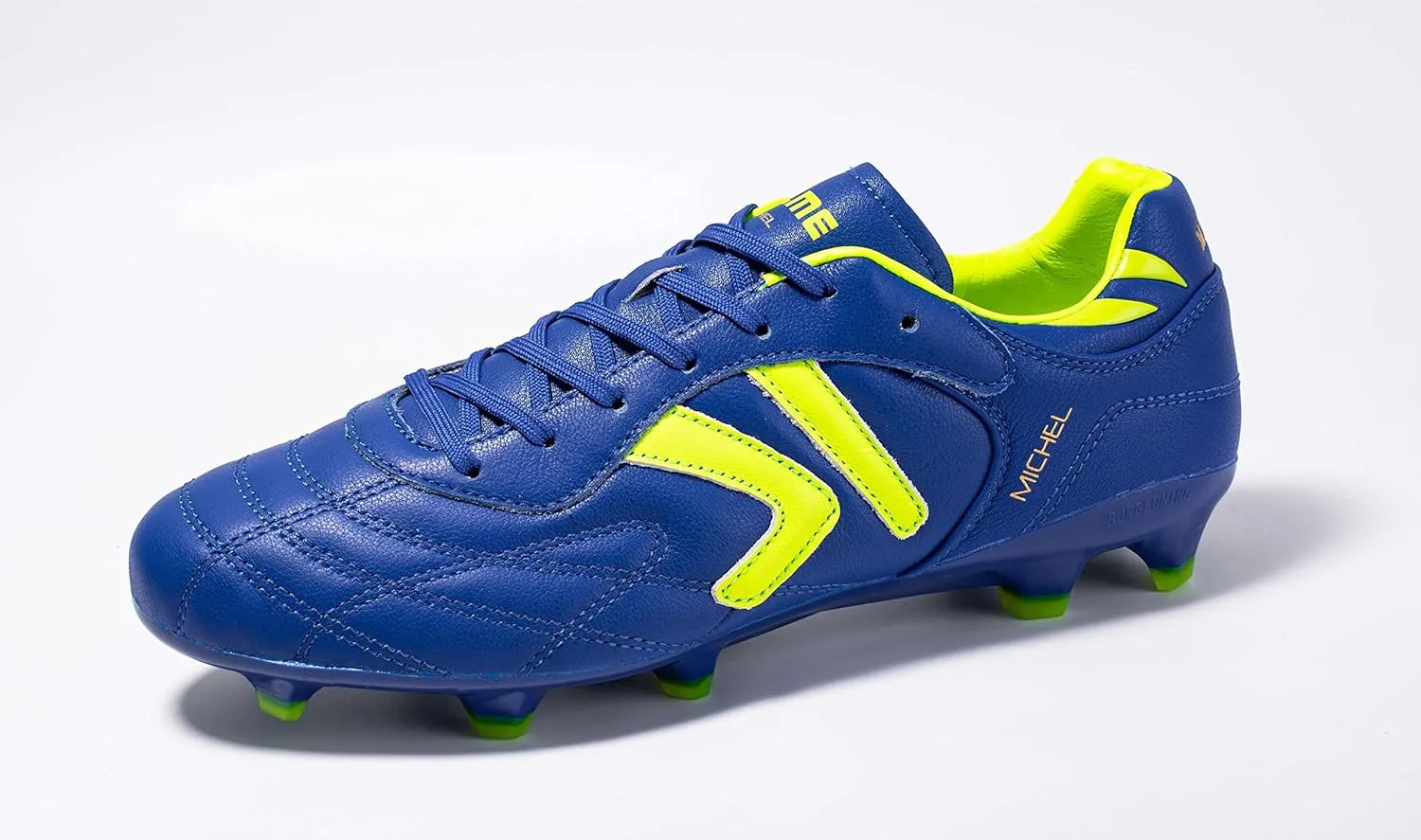 KELME Soccer Cleats Men's FG - Pro Calfskin Leather Soccer Shoes - Outdoor/Indoor Football Boots Unisex Adult Sizes