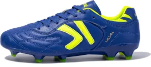 KELME Soccer Cleats Men's FG - Pro Calfskin Leather Soccer Shoes - Outdoor/Indoor Football Boots Unisex Adult Sizes