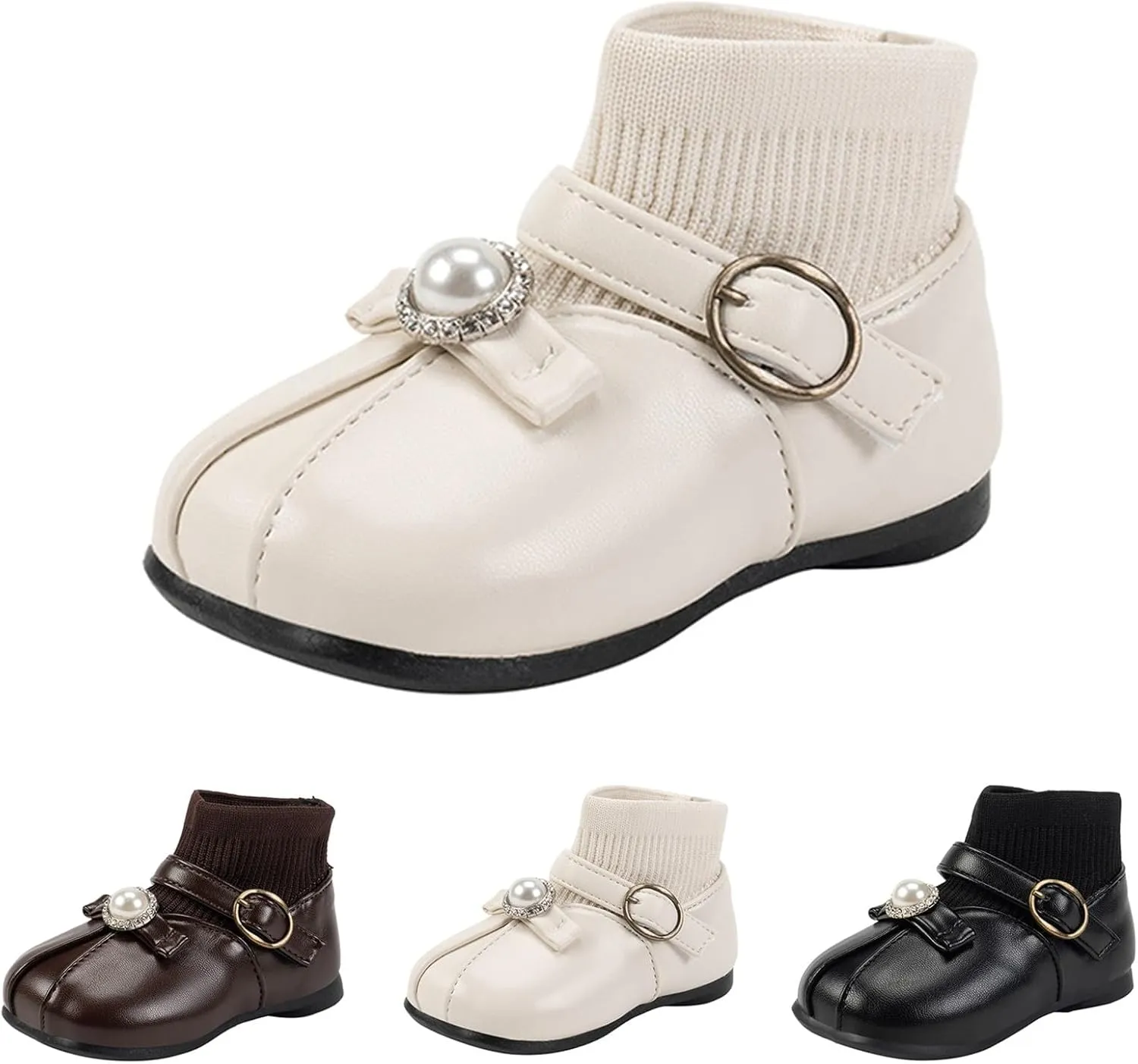 Kids Girls Ankle Bootie Girls Spring Autumn Winter Short Boots Little Girl Flying Woven Princess Classic Hiking Boots