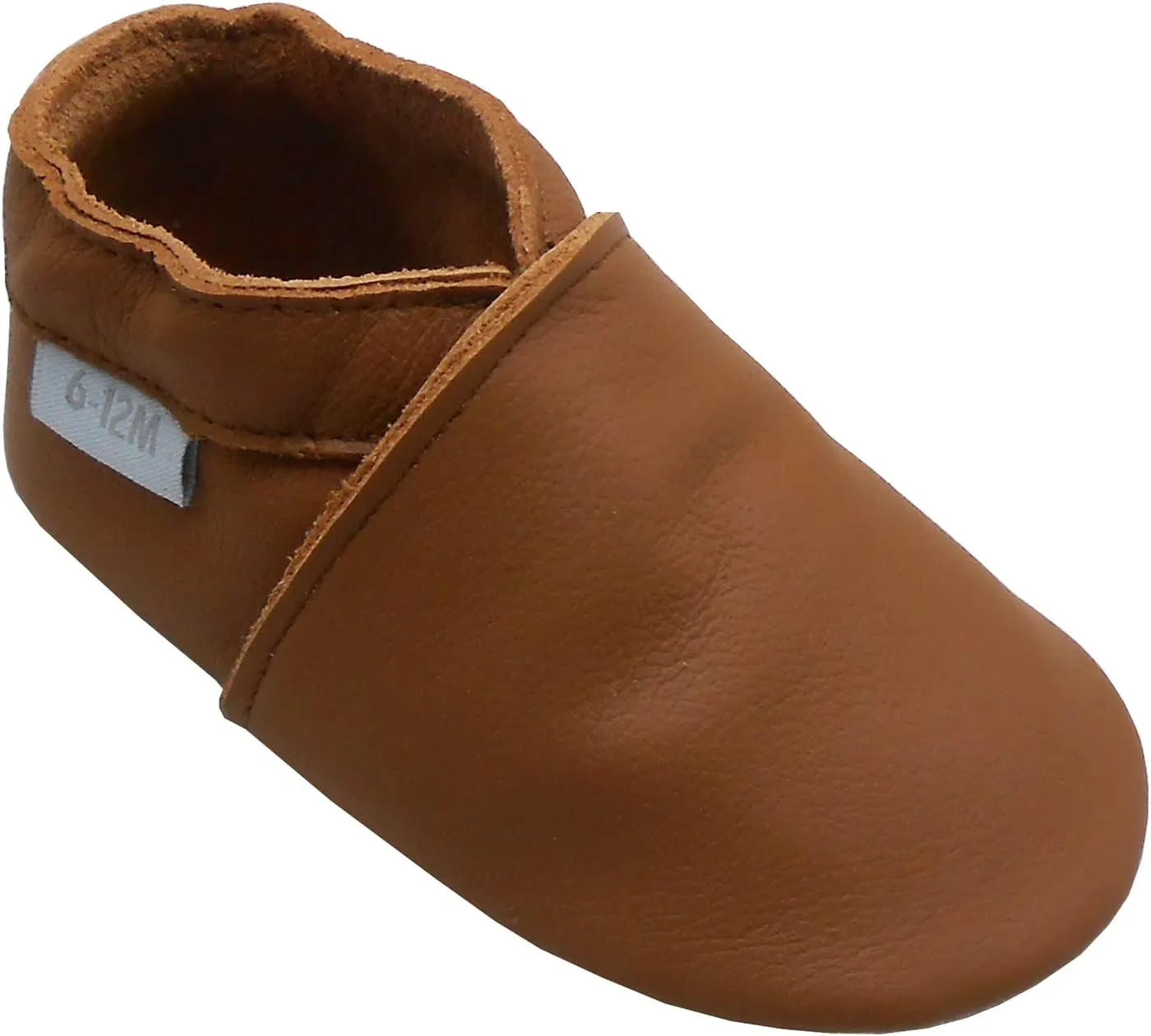 Leather Baby Shoes Boys Girls Moccasins Infant Toddler Slippers Soft Sole Anti-Slip Baby Walking Crib Shoes