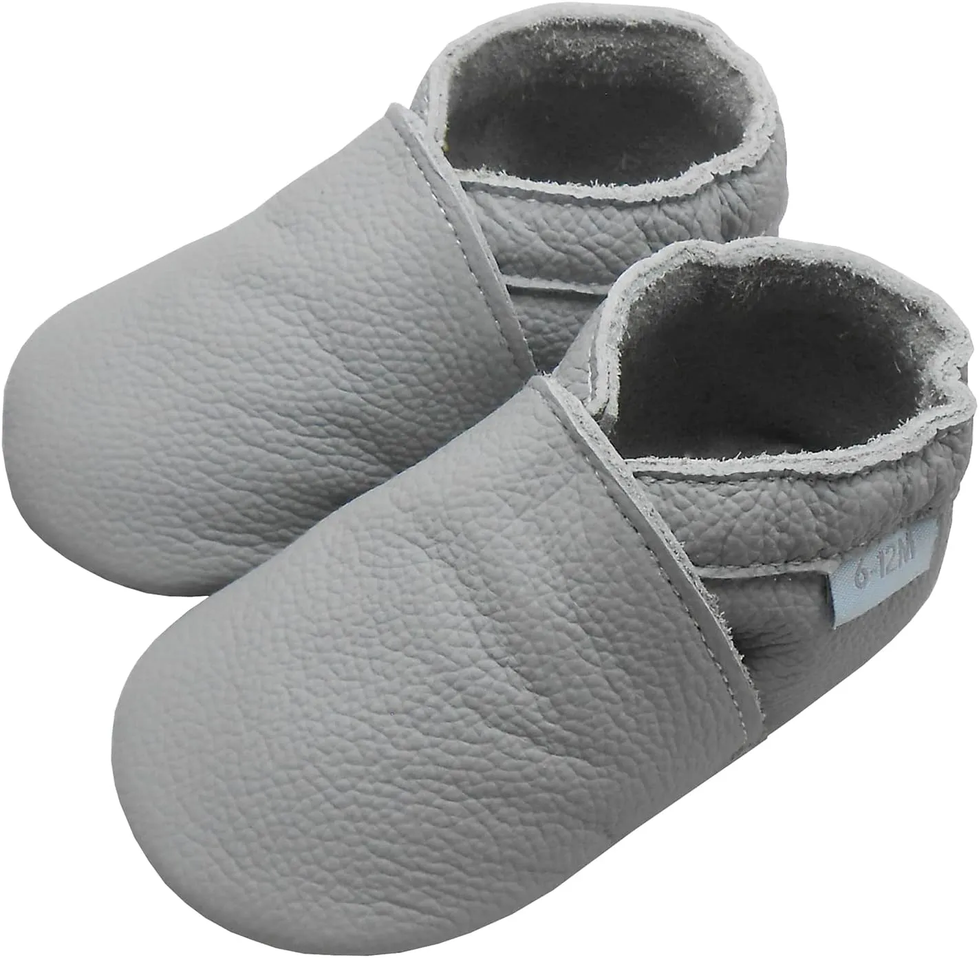 Leather Baby Shoes Boys Girls Moccasins Infant Toddler Slippers Soft Sole Anti-Slip Baby Walking Crib Shoes