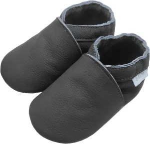 Leather Baby Shoes Boys Girls Moccasins Infant Toddler Slippers Soft Sole Anti-Slip Baby Walking Crib Shoes