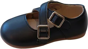 Little Girls Mary Jane School Unifor Shoes Buckle Strap Dress Flat Moccasis Toddler Princess Soft Sole Shoes