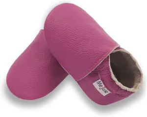 Mejale Baby Boy Girl Shoes Soft Soled Leather Moccasins Anti-Skid Infant Toddler Prewalker