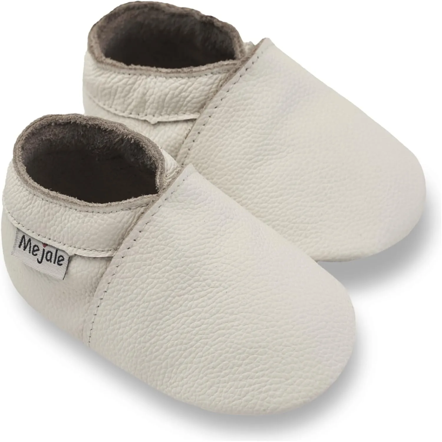 Mejale Baby Boy Girl Shoes Soft Soled Leather Moccasins Anti-Skid Infant Toddler Prewalker