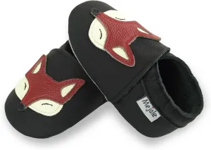 Mejale Baby Shoes Soft Sole Leather Moccasins Cartoon Butterfly Infant Toddler First Walker Slippers