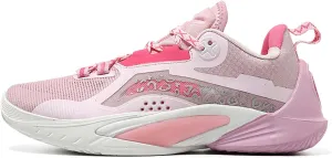 Mens and Womens Mid Top Lace Up Basketball Sneakers Non Slip and Breathable Running Shoes Rubber Sole Wear Resistant Walking Shoes Competitive Badminton Shoes Cross Training Shoes Skateboarding Shoes