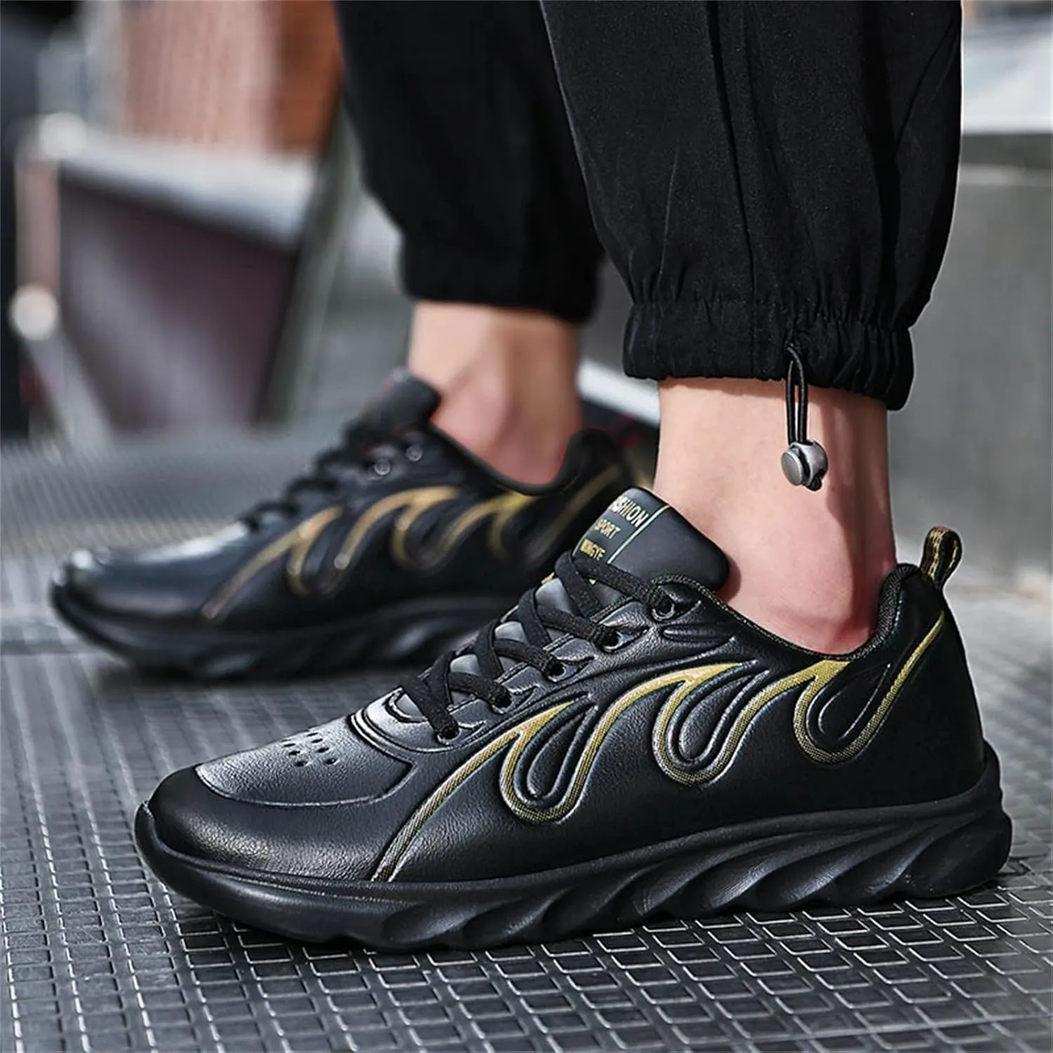 Men's Arch Support Workout Shoes Breathable and Light Outdoor Comfy Walking Shoe Men's Comfortable Dress Shoes