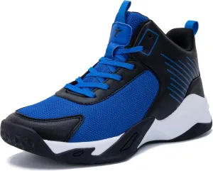 Men's Basketball Shoe High-Top Athletic Running Sneakers Outdoor Trainers Non-Slip Lightweight Cushioning Workout Sport Shoes US 7-13