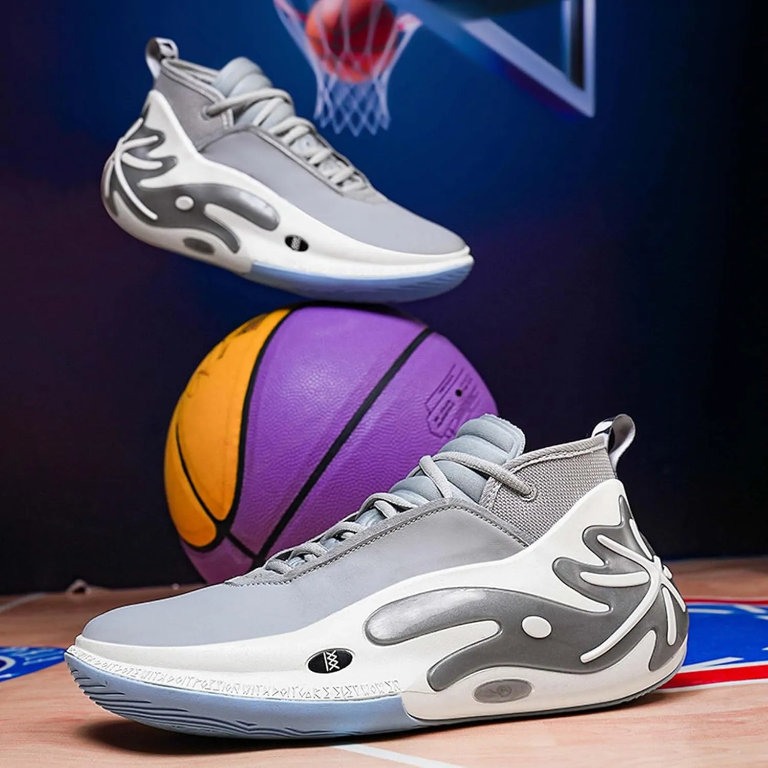 Mens Basketball Shoes-Non-Slip Comfortable and Breathable-Ladies Fashion Sneakers-Teens Lightweight Training Running Shoes-Outdoor Casual Sneakers,Men's Shoes,Women's Shoes