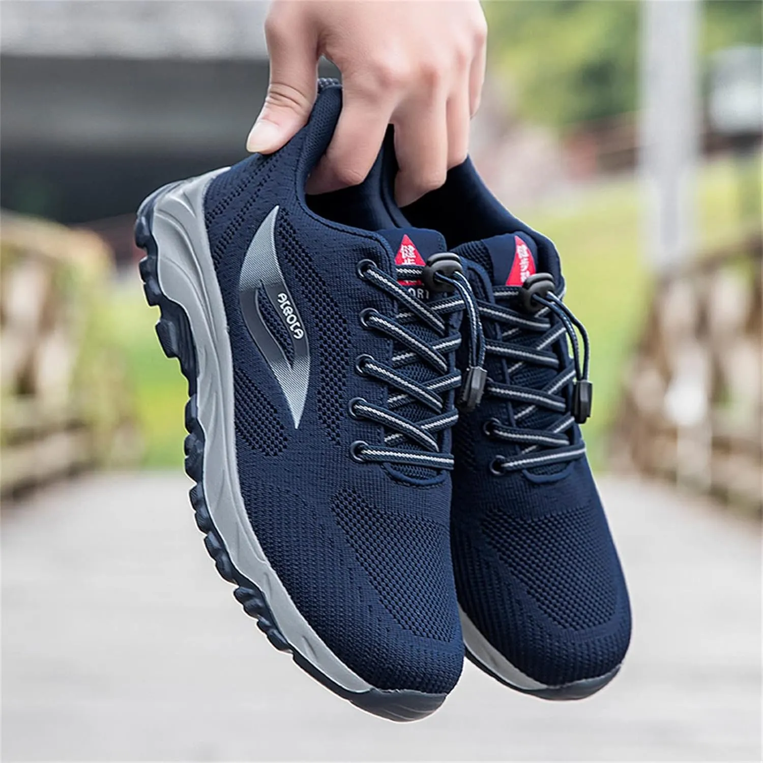 Men's Fashion Versatile Walking Shoes Comfortable Breathable Stretch Canvas Slip on Sneaker Memory Foam Sneaker