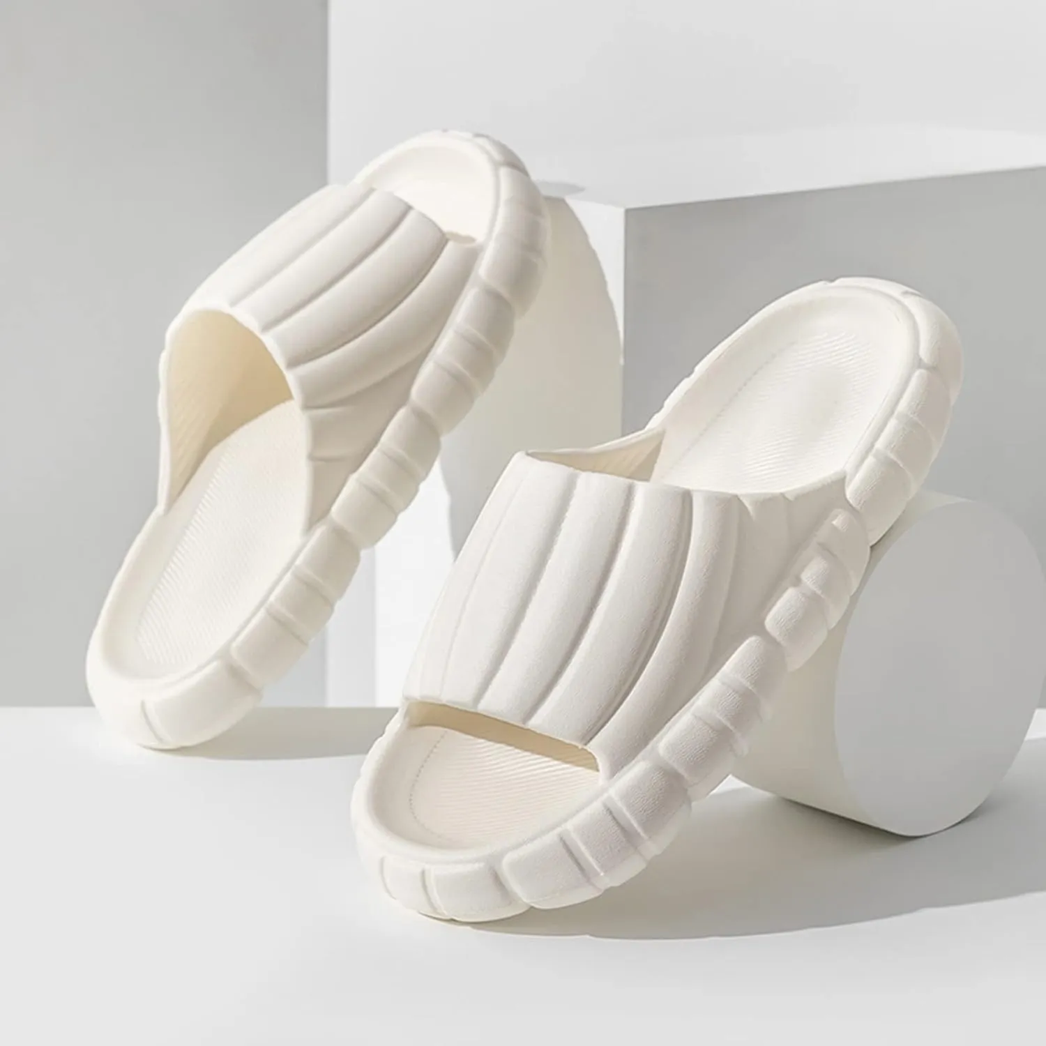 Mens Shower Shoes Shower Shoes Women Cloud Slippers for Men Womens Slides Indoor Non Slip Beach Slippers