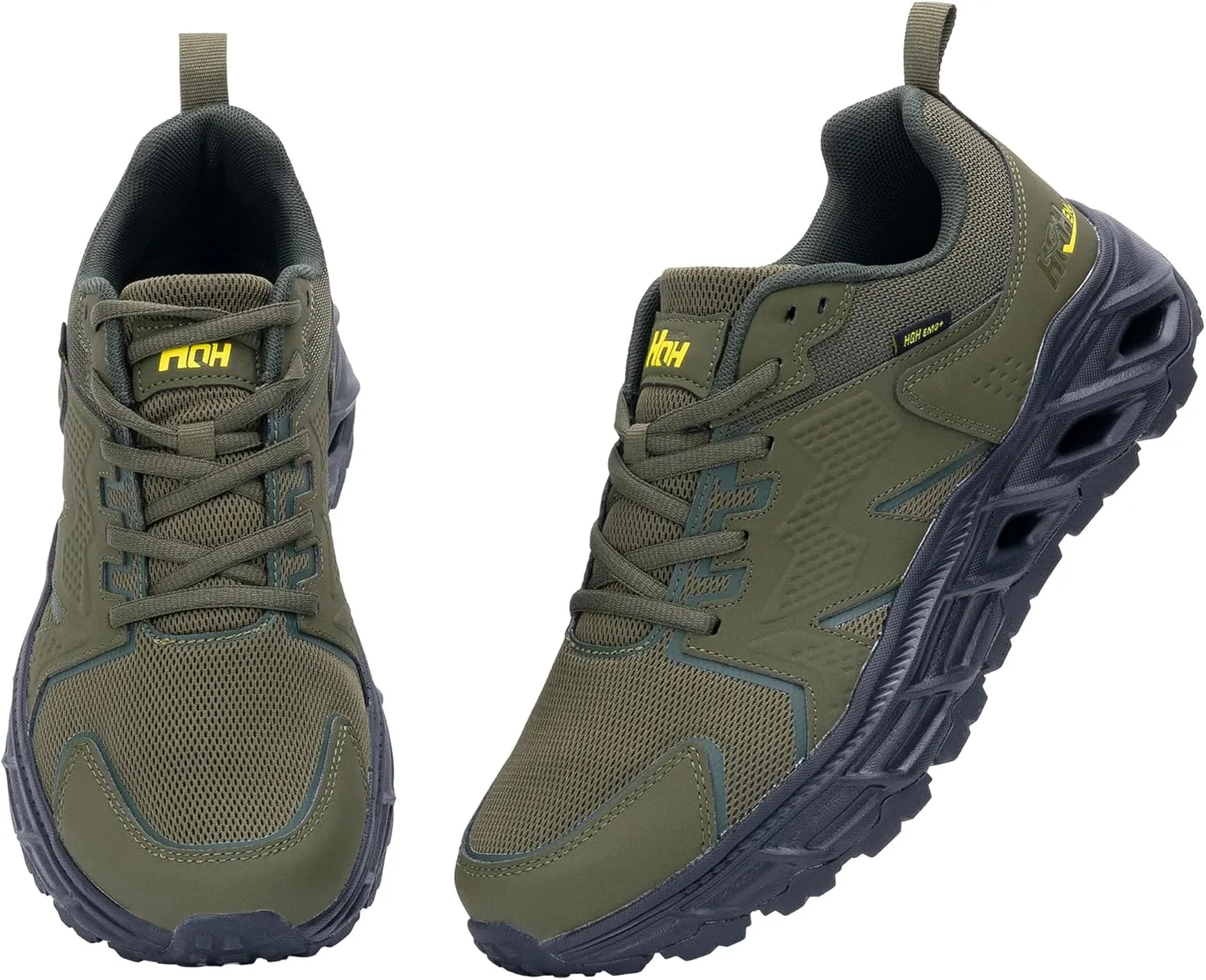 Mens Trail Running Shoes FALKON 1.0 Hiking Sneakers Athletic Sport Workout Shoes for Outdoor